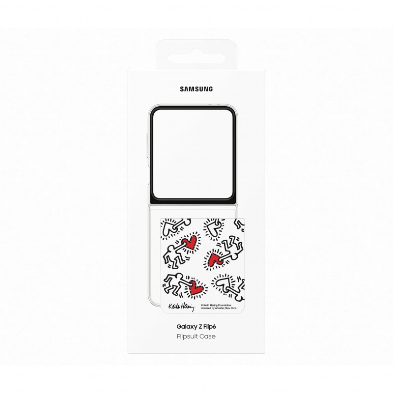 Samsung EF-ZF741CWEGWW Handy-Schutzhülle 17 cm (6.7") Cover Weiß