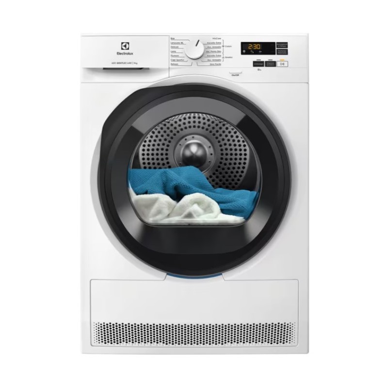 Electrolux EW6H19G asciugatrice Libera installazione Caricamento frontale 9 kg A+++ Bianco