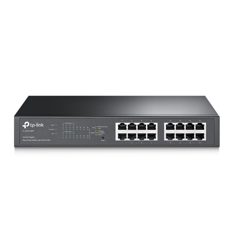 TP-Link 16-Port Gigabit Easy Smart Switch mit 8-Port PoE+