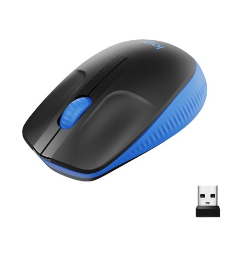 Logitech M190 mouse Ufficio Ambidestro RF Wireless Ottico 1000 DPI