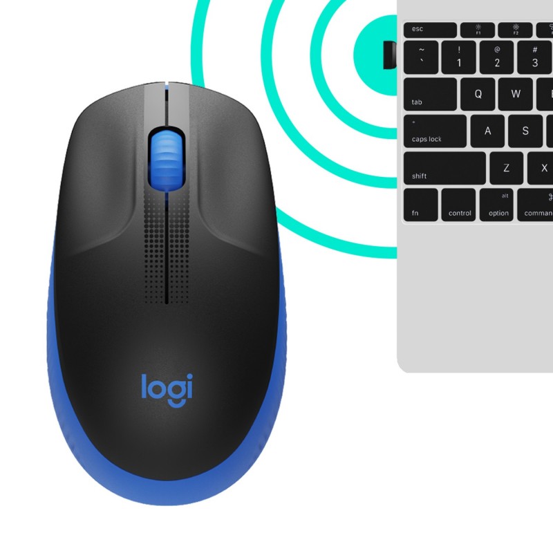 Logitech M190 Maus Büro Beidhändig RF Wireless Optisch 1000 DPI