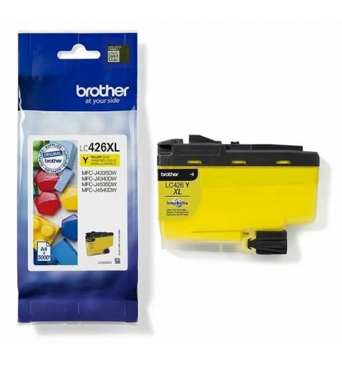 Brother LC-426XLY cartucho de tinta 1 pieza(s) Original Alto rendimiento (XL) Amarillo