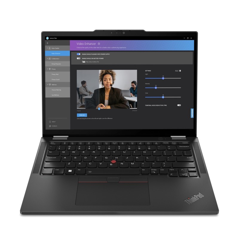 Lenovo ThinkPad X13 2-in-1 Intel Core Ultra 7 155U Híbrido (2-en-1) 33,8 cm (13.3") Pantalla táctil WUXGA 16 GB LPDDR5x-SDRAM