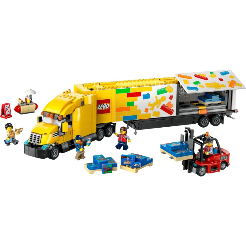 LEGO Yellow Delivery Truck