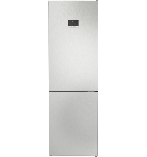 Bosch Serie 4 KGN367LDF fridge-freezer Freestanding 321 L D Stainless steel