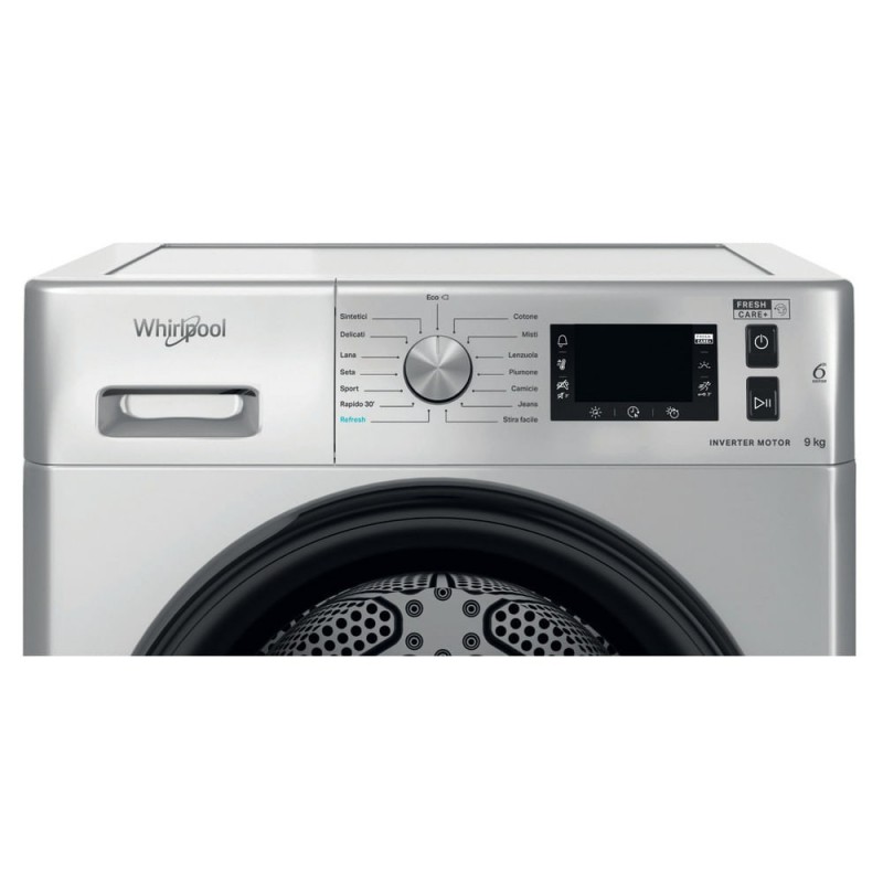 Whirlpool FFTN M22 93 SILVER IT secadora Independiente Carga frontal 9 kg A+++ Plata