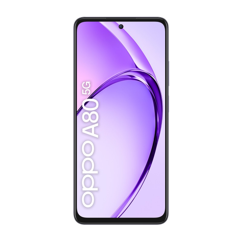 OPPO A80 5G 16,9 cm (6.67") SIM doble Android 14 USB Tipo C 8 GB 256 GB 5100 mAh Púrpura