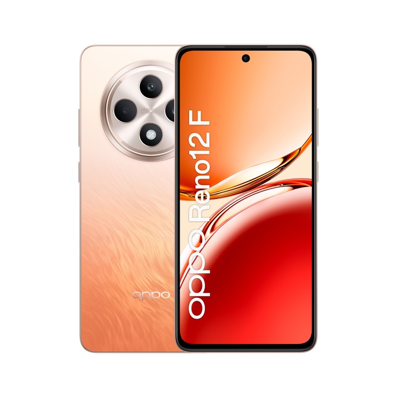 OPPO Reno12 F 4G 16,9 cm (6.67") SIM doble Android 14 USB Tipo C 8 GB 256 GB 5000 mAh Naranja