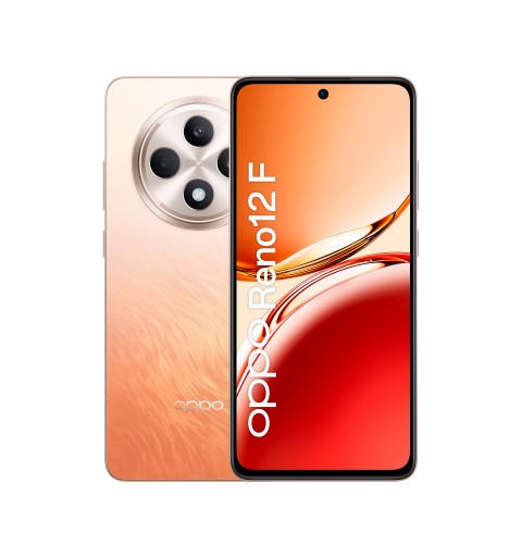 OPPO Reno12 F 4G 16,9 cm (6.67") Double SIM Android 14 USB Type-C 8 Go 256 Go 5000 mAh Orange