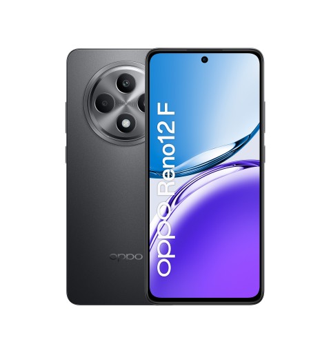 OPPO Reno12 F 4G 16,9 cm (6.67") Double SIM Android 14 USB Type-C 8 Go 256 Go 5000 mAh Gris