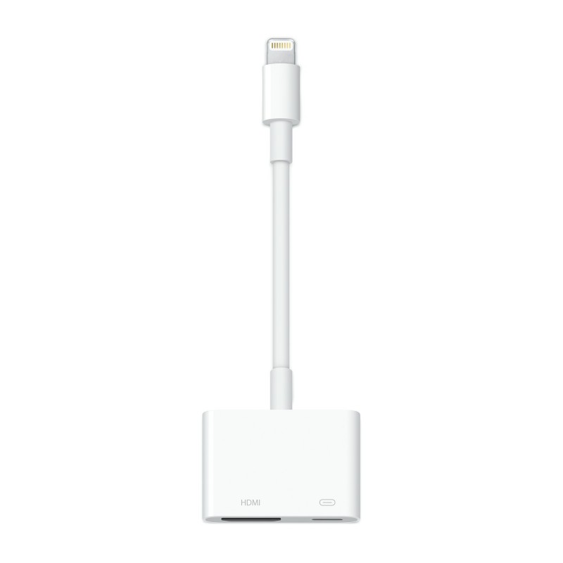 Apple MW2P3ZM A hub & concentrateur Lightning Blanc