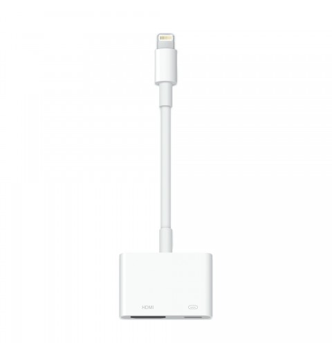 Apple MW2P3ZM A hub & concentrateur Lightning Blanc