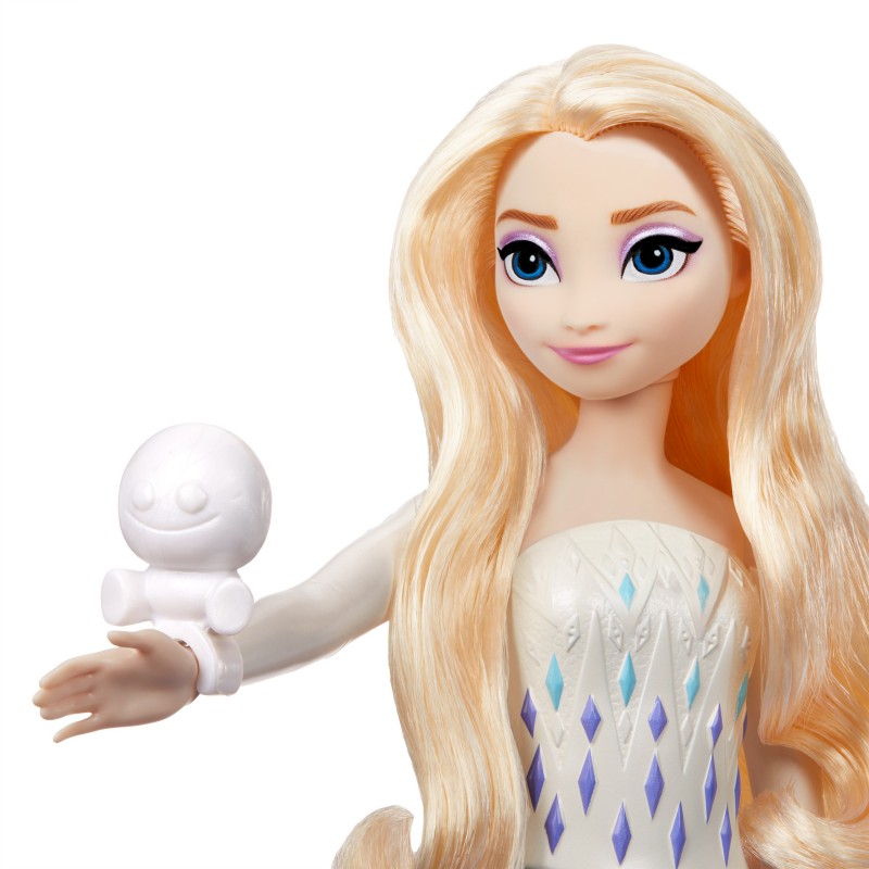 Disney Frozen Disney La Reine des Neiges – Poupée Surprise Elsa Spin & Reveal