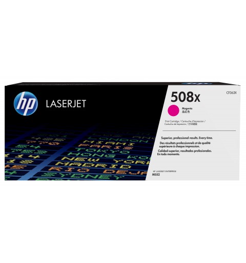 HP 508X High Yield Magenta Original LaserJet Toner Cartridge