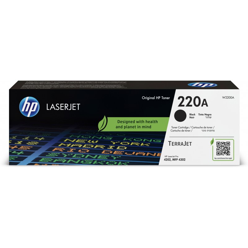 HP 220A Black Original LaserJet Toner Cartridge