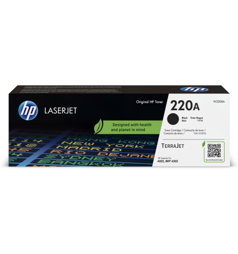 HP 220A Black Original LaserJet Toner Cartridge