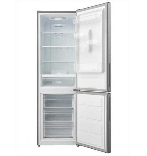 Midea MDRB424FGE02OE fridge-freezer Freestanding 310 L E Stainless steel