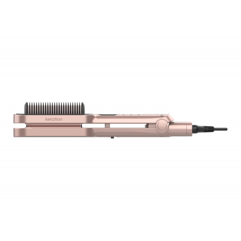 GA.MA Waver & Brush Keration Curling iron Warm Gold 70 W