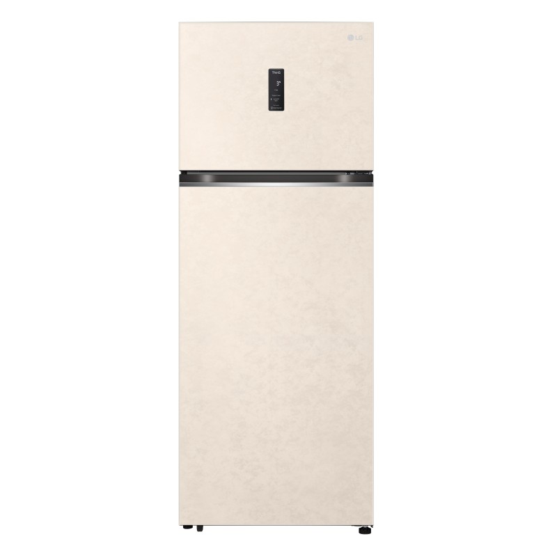 LG GTBV44SEBKD fridge-freezer Freestanding 461 L E Beige