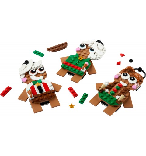 LEGO Adornos de Pan de Jengibre