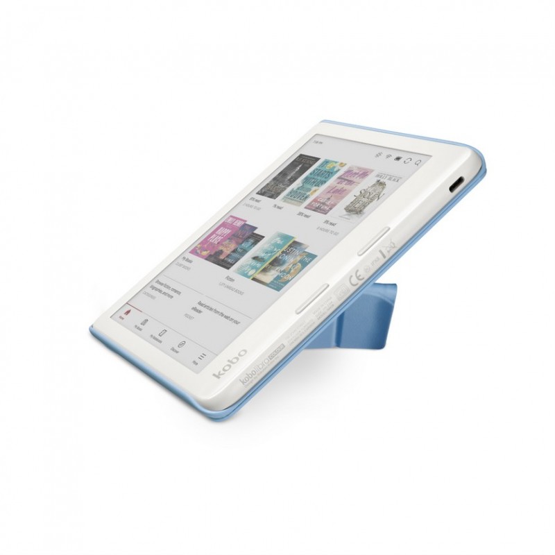 Rakuten Kobo SleepCover étui pour lecteur d'e-book 17,8 cm (7") Folio Bleu