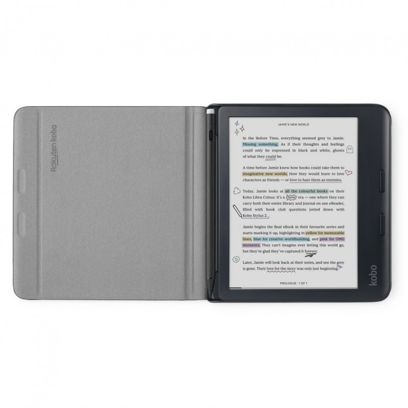 Rakuten Kobo SleepCover étui pour lecteur d'e-book 17,8 cm (7") Folio Noir