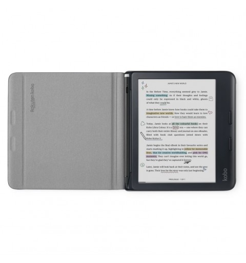 Rakuten Kobo SleepCover étui pour lecteur d'e-book 17,8 cm (7") Folio Noir