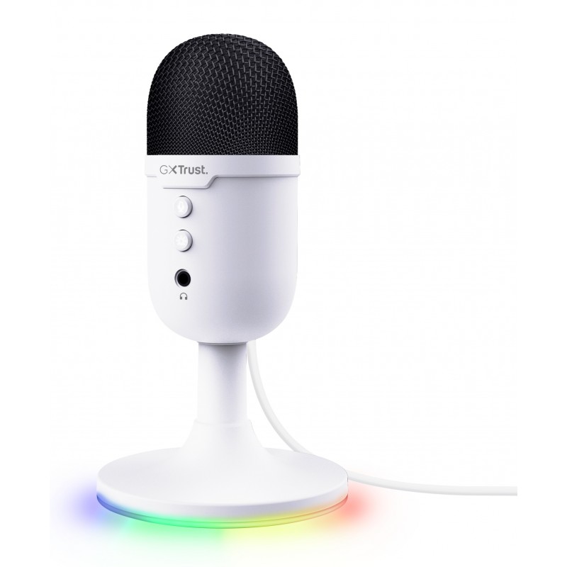 Trust GXT 234P Yunix Blanc Microphone de table