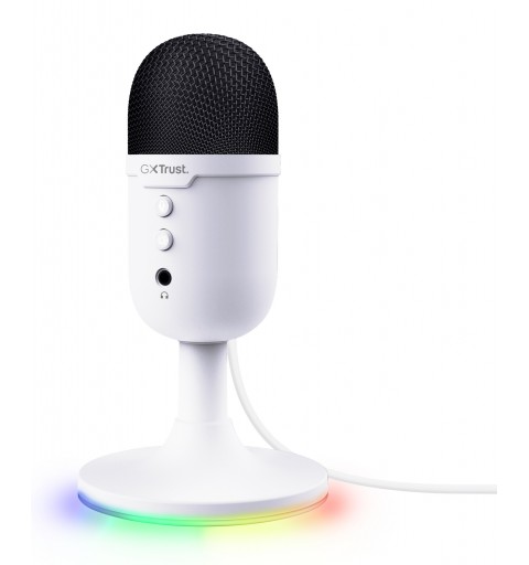 Trust GXT 234P Yunix Blanc Microphone de table