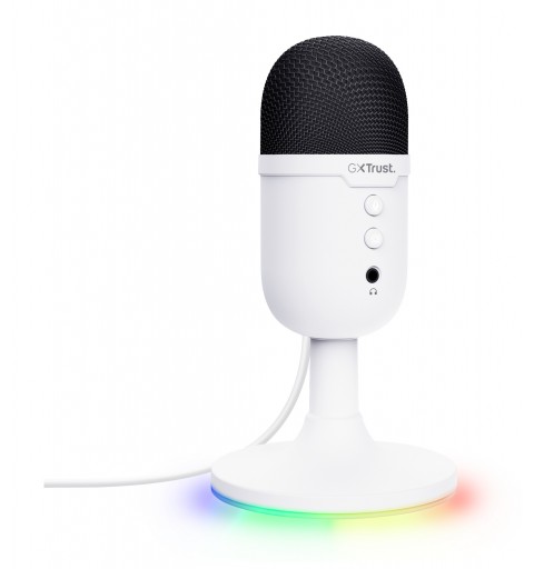 Trust GXT 234P Yunix Blanc Microphone de table