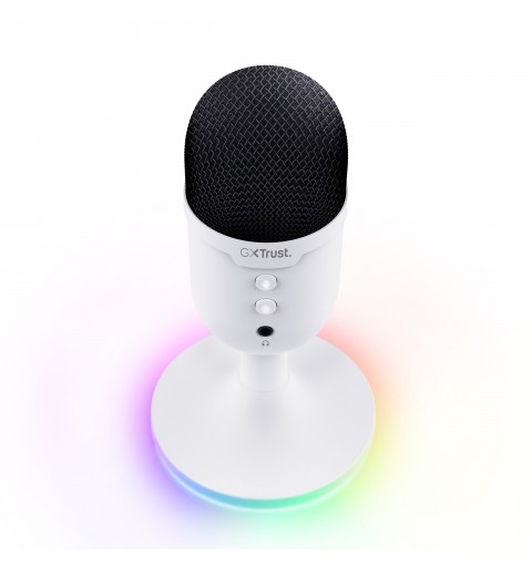 Trust GXT 234P Yunix Blanc Microphone de table