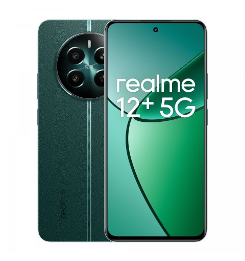 realme 12+ 16,9 cm (6.67") Double SIM Android 14 5G USB Type-C 12 Go 512 Go 5000 mAh Vert