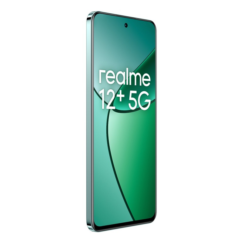 realme 12+ 16,9 cm (6.67") Doppia SIM Android 14 5G USB tipo-C 12 GB 512 GB 5000 mAh Verde