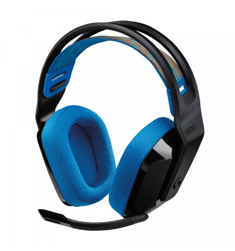 Logitech G G535 Casque Sans fil Arceau Jouer Noir, Bleu