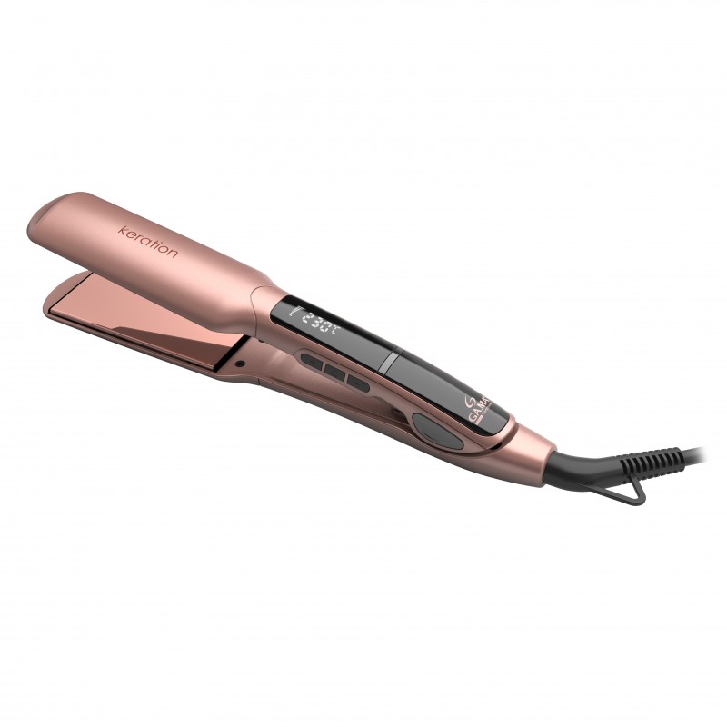 GA.MA GI3032 hair styling tool Straightening iron Warm Pink 59 W 1.9 m