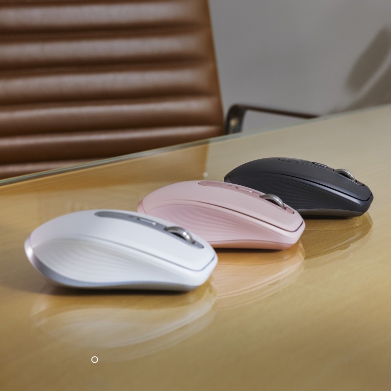 Logitech MX Anywhere 3S mouse Office Right-hand RF Wireless + Bluetooth Laser 8000 DPI