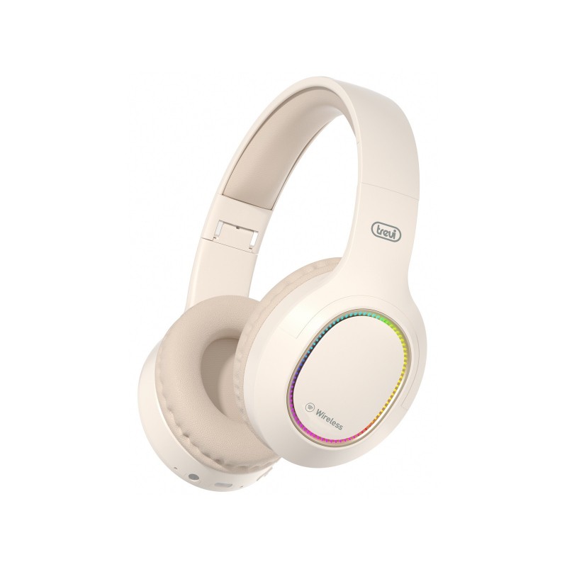 Trevi DJ 12E60 BT Casque Avec fil &sans fil Arceau Appels Musique USB Type-C Bluetooth Crème