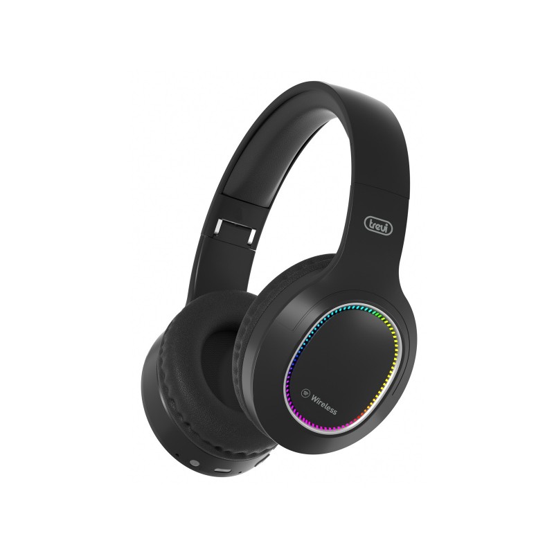 Trevi DJ 12E60 BT Auriculares Inalámbrico y alámbrico Diadema Llamadas Música USB Tipo C Bluetooth Negro