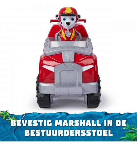 PAW Patrol Jungle Pups, Deluxe Elephant Vehicle de Marshall, camión de juguete con figura de acción coleccionable, juguetes