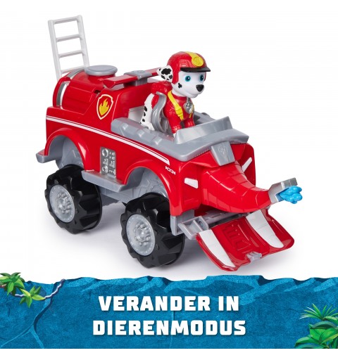 PAW Patrol Jungle Pups, Elephant Vehicle von Marshall, Spielzeugtruck mit Actionfigur zum Sammeln, Kinderspielzeug für Jungen