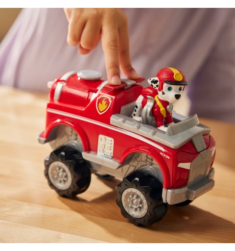 PAW Patrol Jungle Pups, Elephant Vehicle di Marshall, veicolo giocattolo con action figure da collezione, giocattoli per