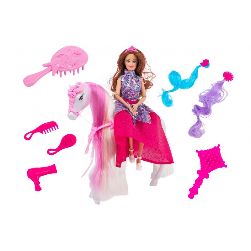 Olly Fashion Doll con cavallo e accessori