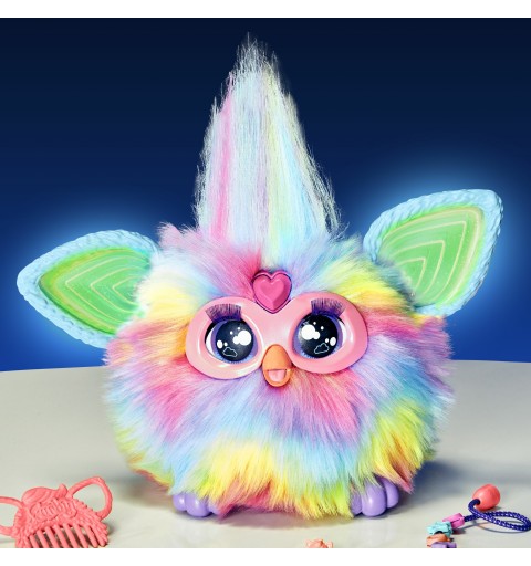 Furby Arcobaleno, giocattolo di peluche interattivo