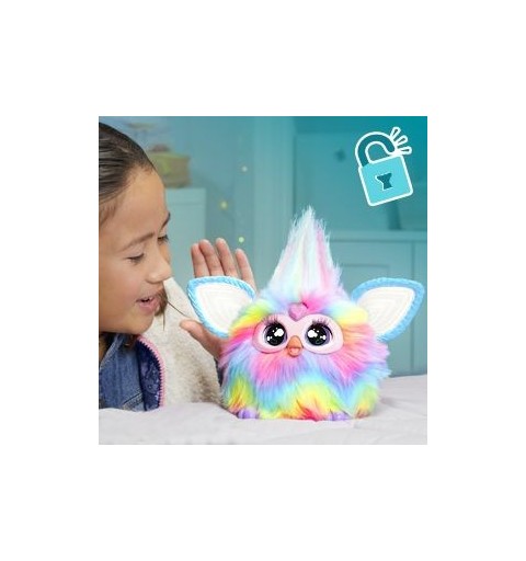 Furby Arcobaleno, giocattolo di peluche interattivo