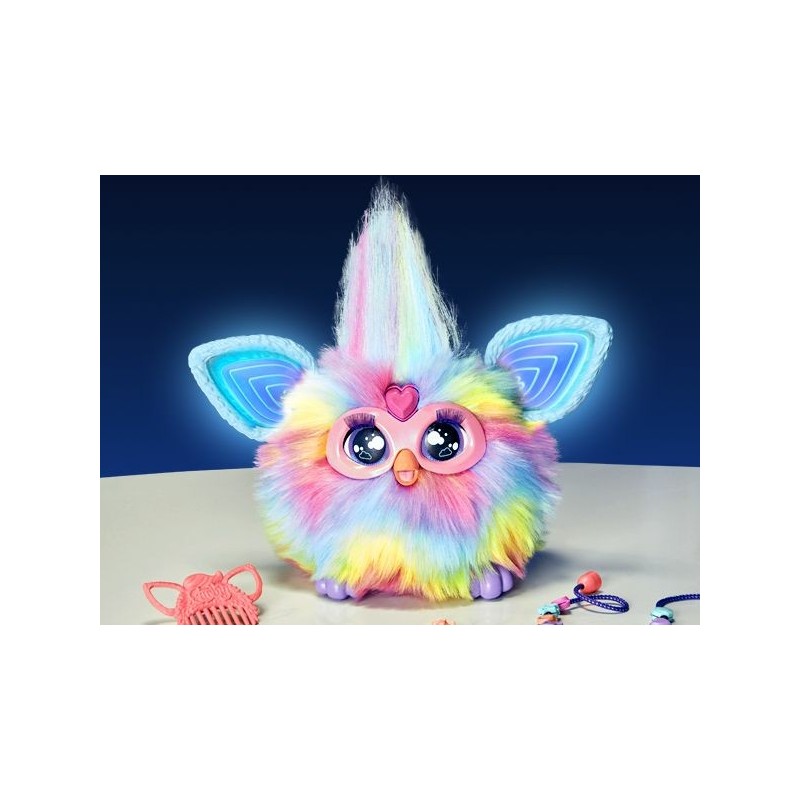 Furby Arcobaleno, giocattolo di peluche interattivo