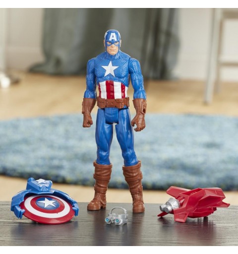 Marvel Avengers Titan Hero Series Blast Gear - Captain America