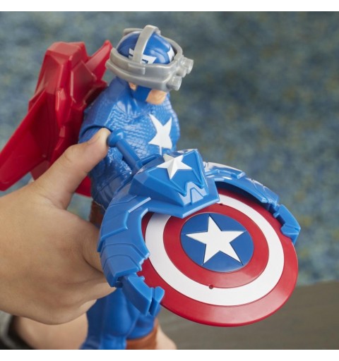 Marvel Avengers Titan Hero Series Blast Gear - Captain America