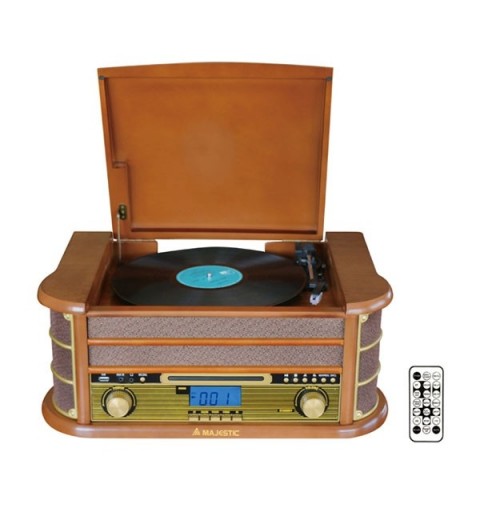 New Majestic TT-34R BT CD TP USB Holz