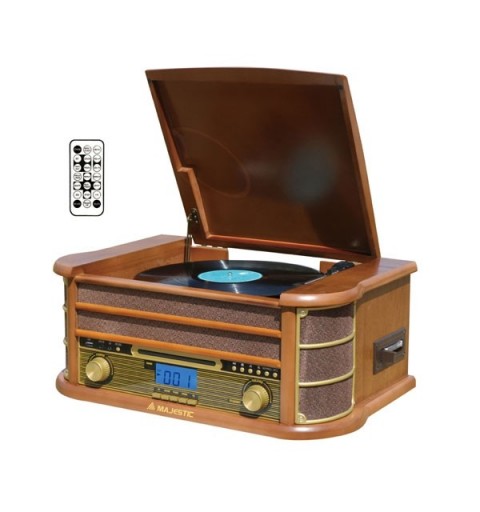 New Majestic TT-34R BT CD TP USB Holz