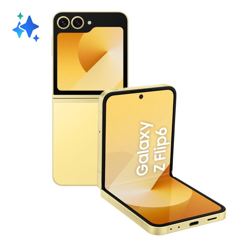 Samsung Galaxy Z Flip6 SM-F741B 17 cm (6.7") Double SIM Android 14 5G USB Type-C 12 Go 512 Go 4000 mAh Jaune